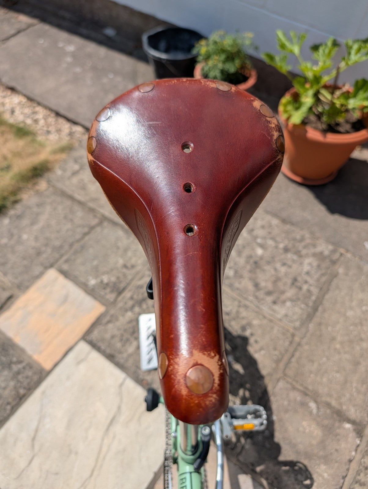 Sage Green 6 Speed Brompton, S6L (2013)