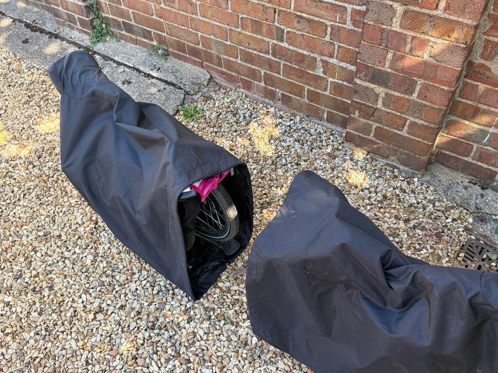 Brompton M3L Folding Bike x2 - Black & Pink - VGC