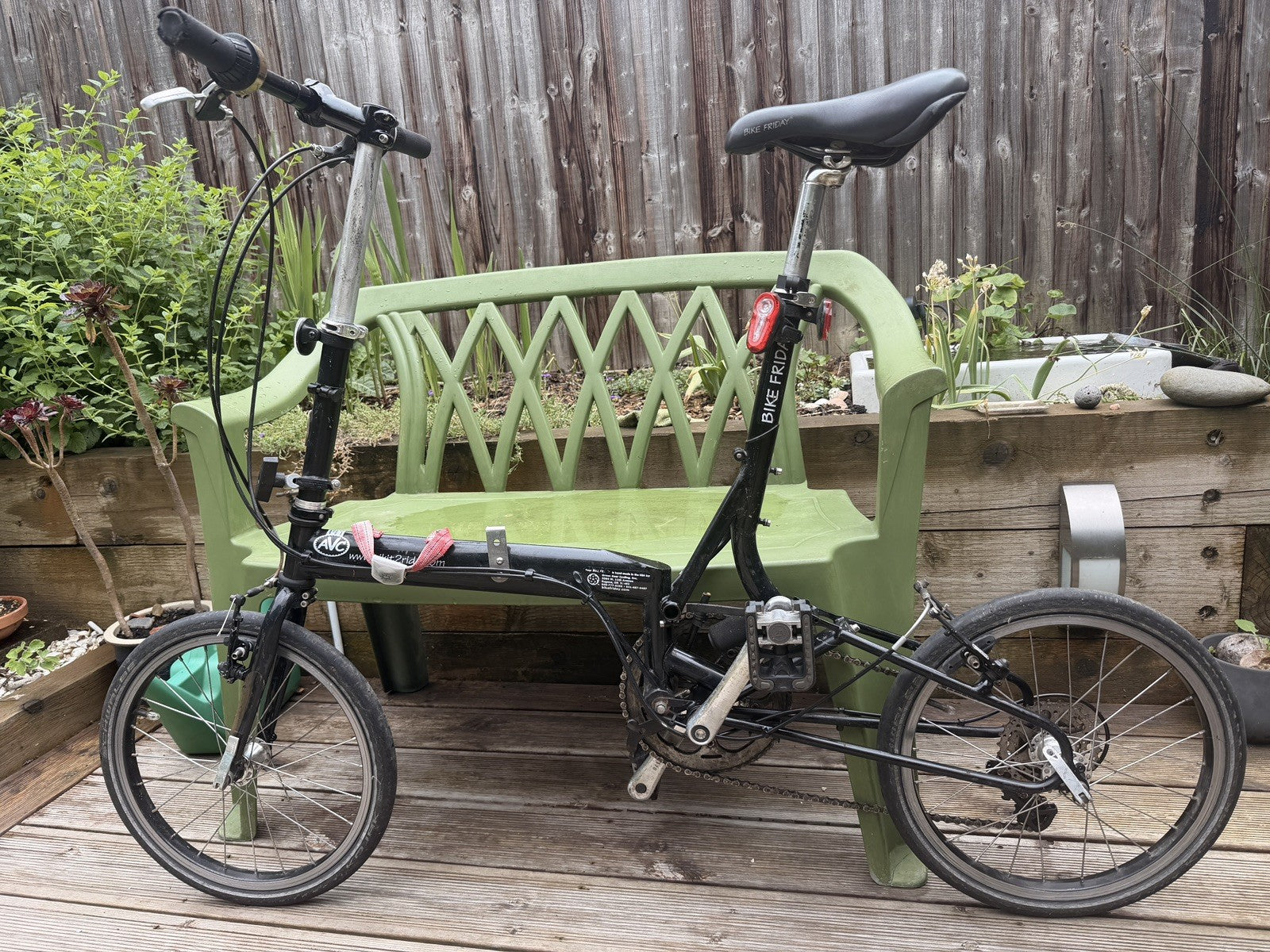 Tikit2Ride Bike Friday Light weight Folding Bike