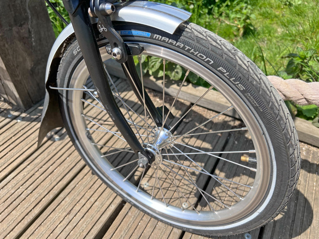 Brompton M3L 3-Speed Folding Bike - Matte Black - Great Condition