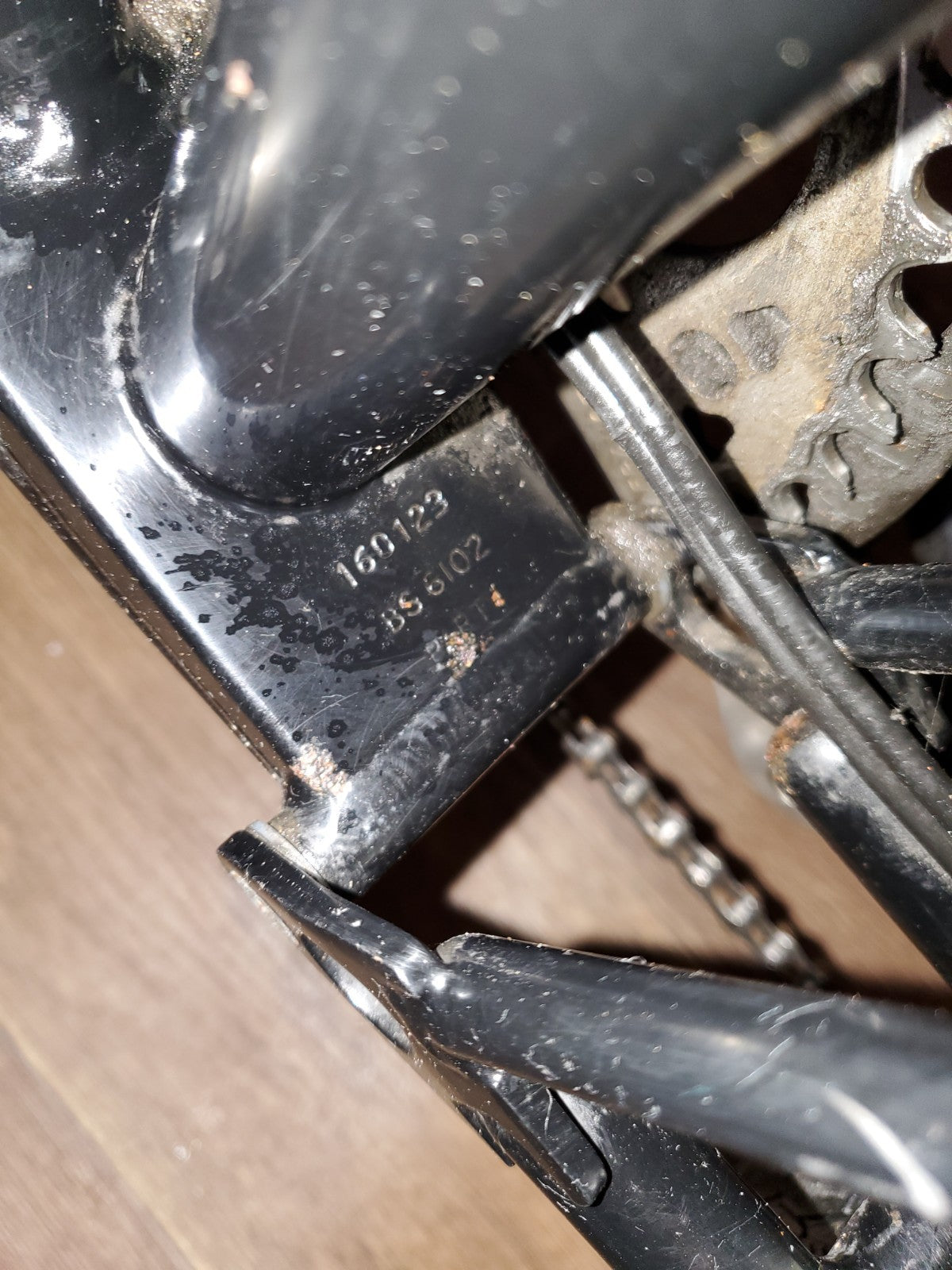 2 x Brompton Folding Bike 3 Speed Black Need service.