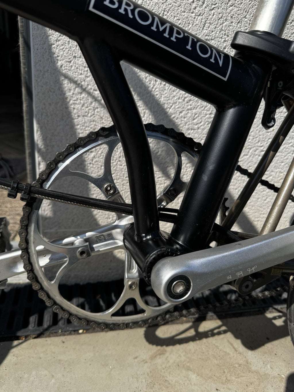 Brompton custom 14 Speed Rohloff Gearing