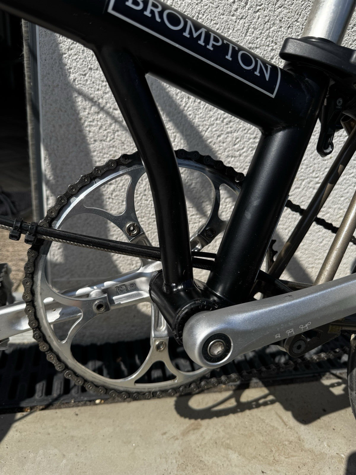 Brompton custom 14 Speed Rohloff Gearing