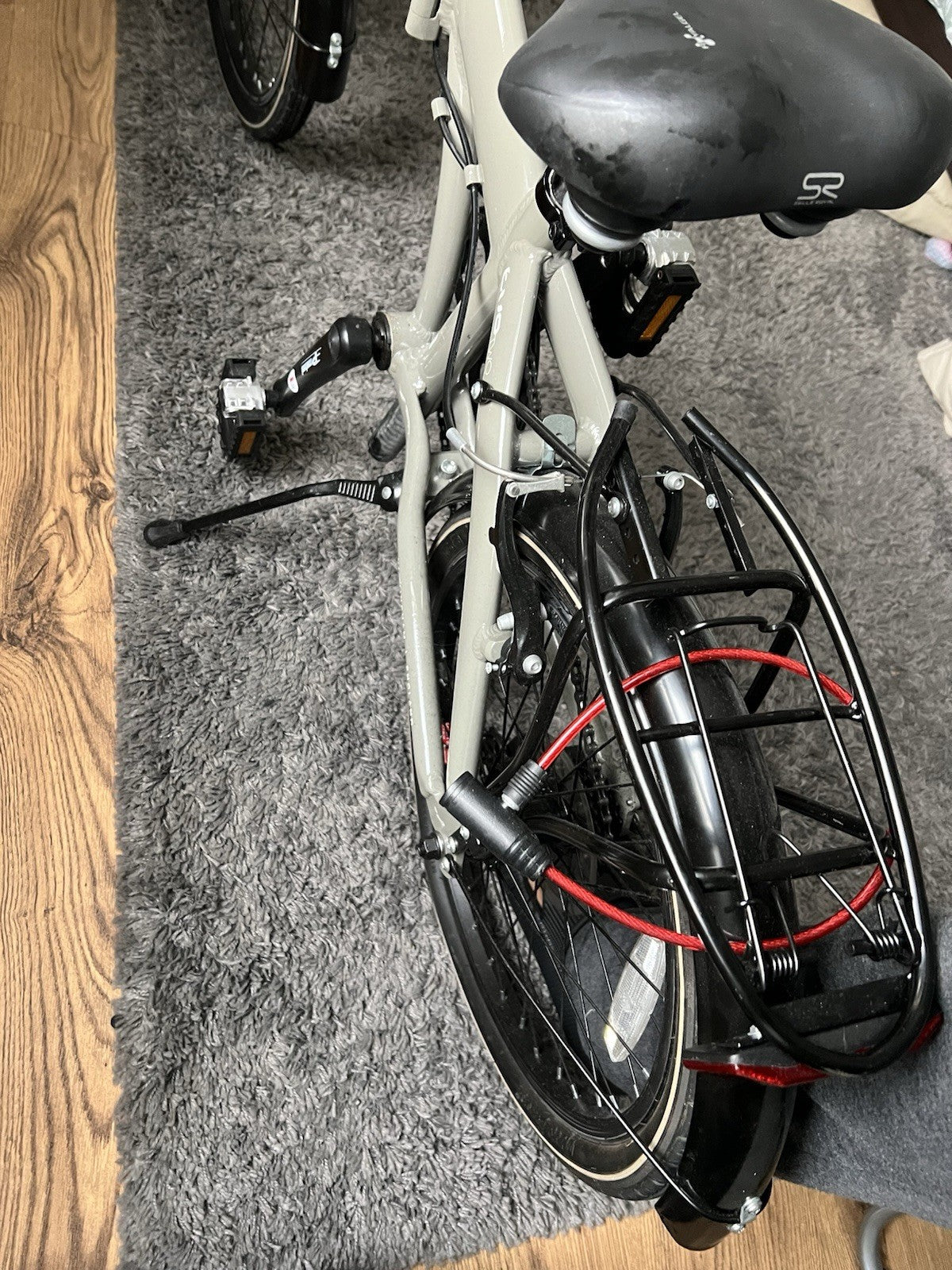 Raleligh 6 Gear Folding Bike (grey)