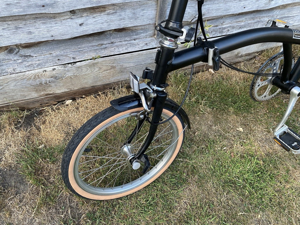 Brompton 3-Speed Black Foldable Bicycle
