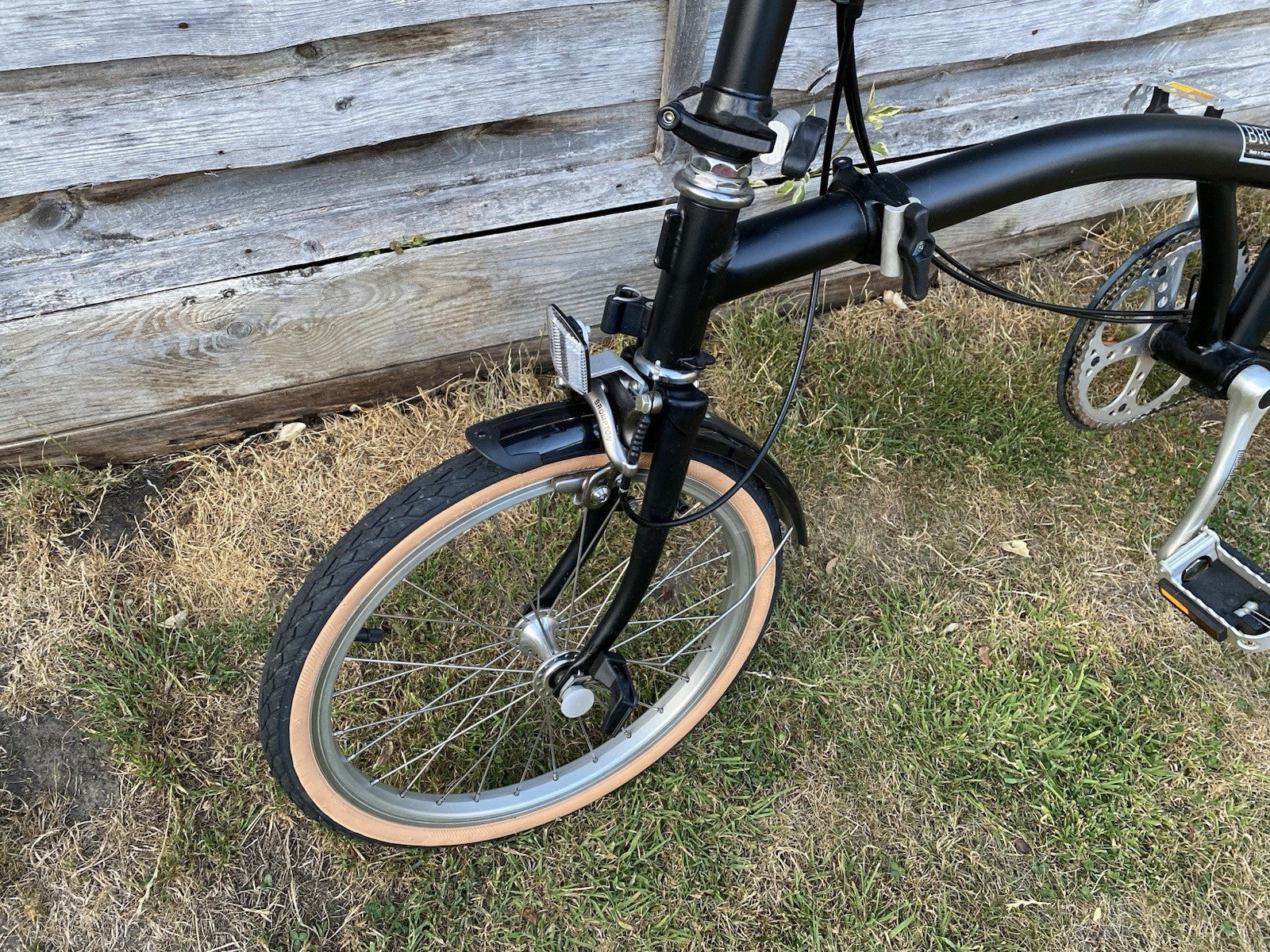 Brompton 3-Speed Black Foldable Bicycle