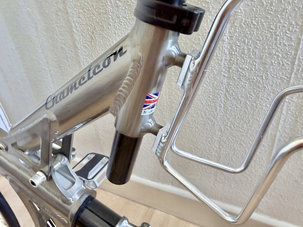 Airnimal Chameleon Folding Bike. Very Rare Naked Lacquer Finish. Stunning!