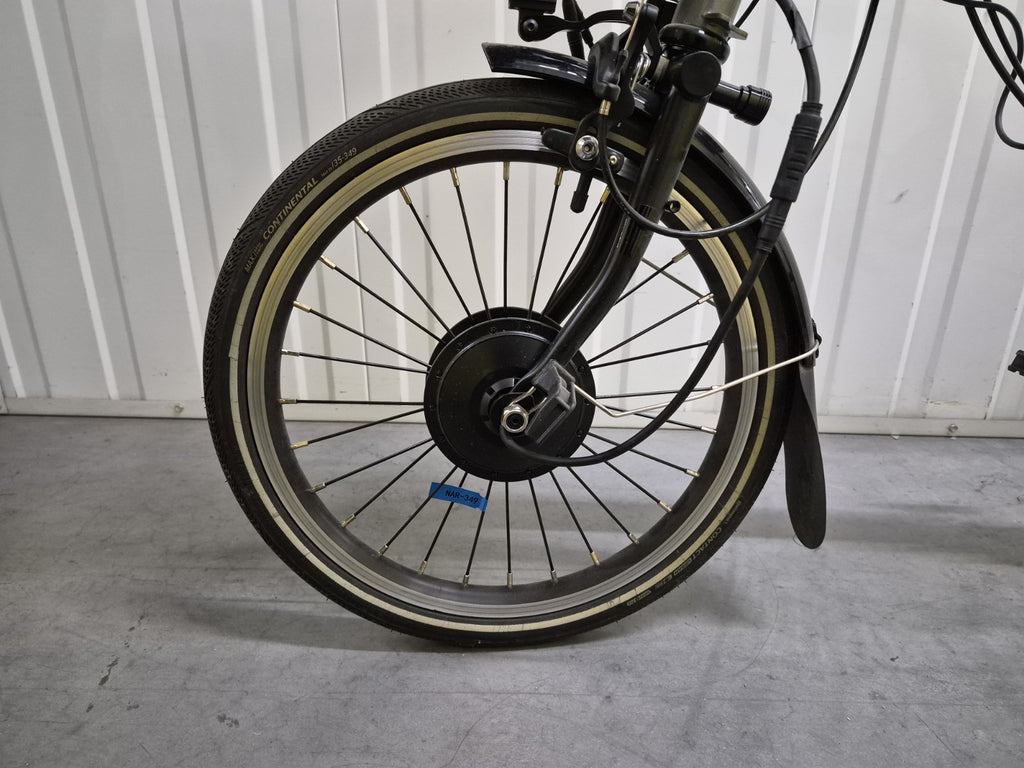 2023 Brompton P Line 4-Speed - high Handlebar - Midnight Black - New