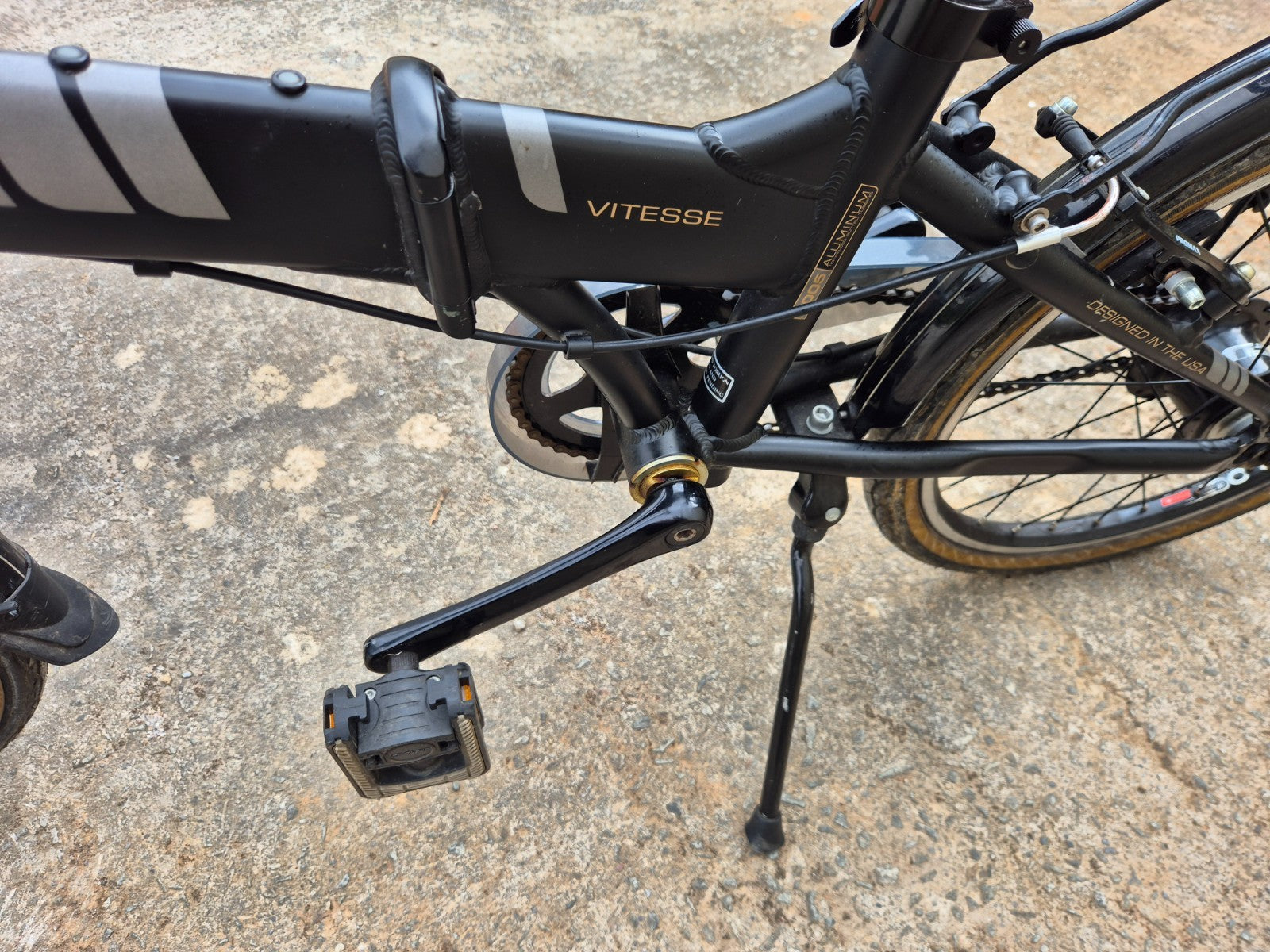 Dahon Vitesse D5 Black 5-speed Sturmey Archer Hub Gears