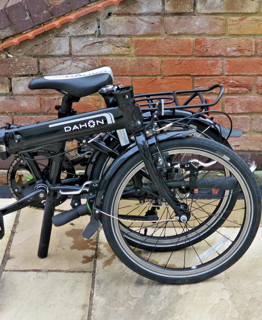 Dahon Vitesse D8 Folding Commuter Bike, Obsidian black - Pro-Serviced V.G.C