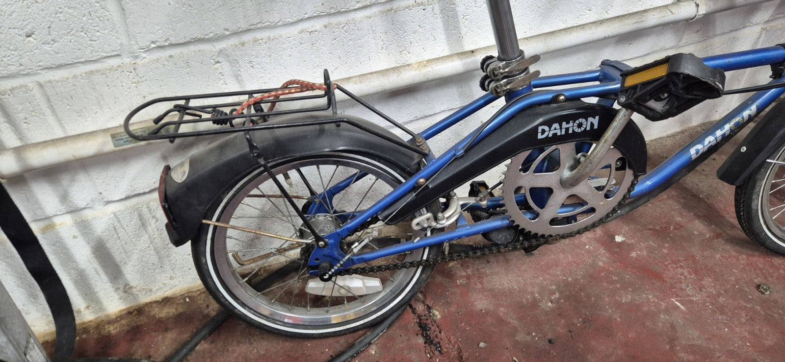 Dahon Vintage Folding Bicycle in blue 3 sturmy archer gears
