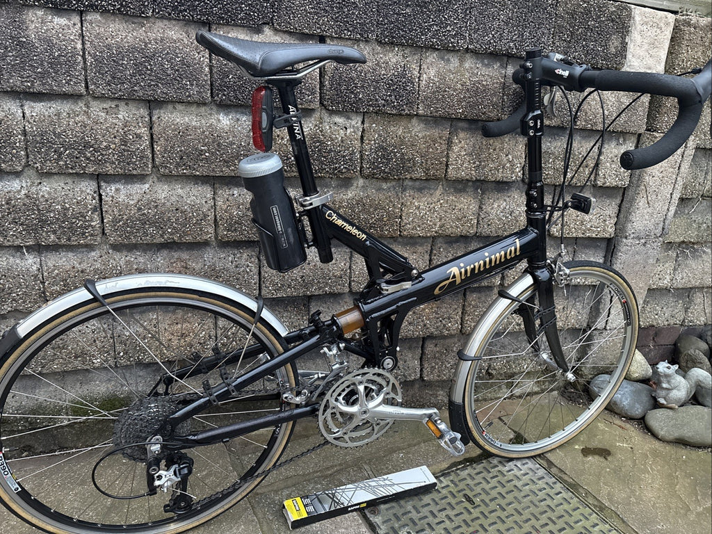 Airnimal Chameleon Handbuilt Folding Road Bike 27 Spd Ultegra Dura Ace 24” Wheel