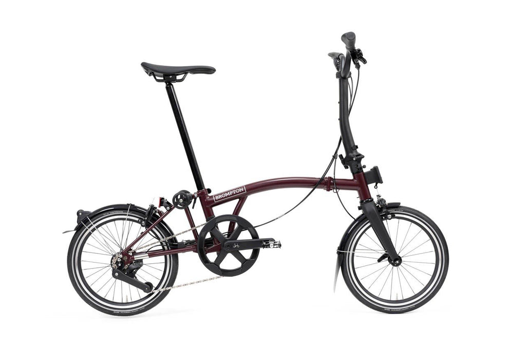Brompton P Line - 4-speed 2026 Folding Bike, Plum Colour, Brand New