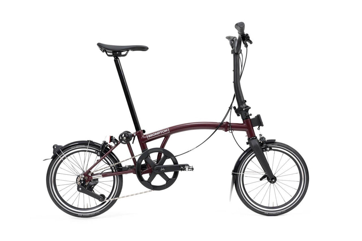 Brompton P Line - 4-speed 2026 Folding Bike, Plum Colour, Brand New