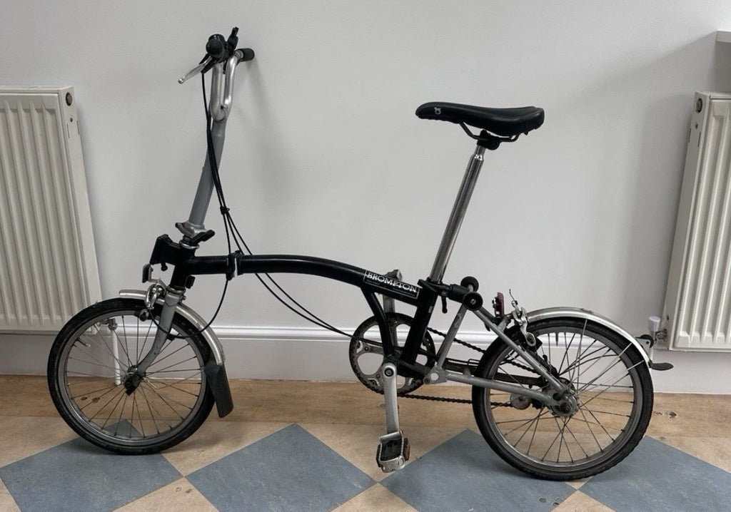 Brompton M3L Folding Bike Black (3 Speed)