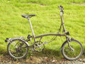 BROMPTON RAW LACQUER M6L complete with Rare John Chapman Game Bag