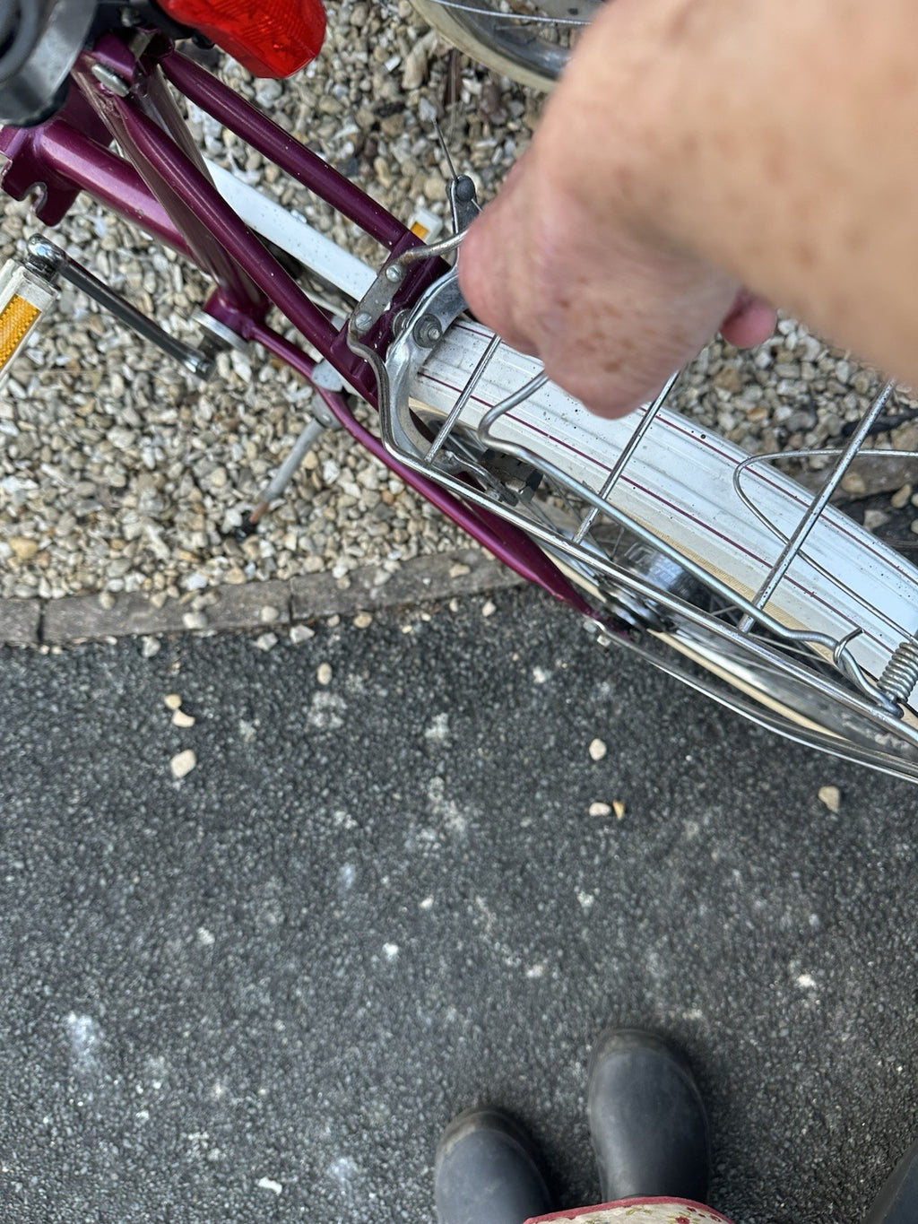 Raleigh Shopper Bike Vintage 80s 20-inch Non-Folding Wheels