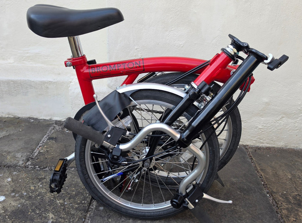 Brompton L5 Folding Bike 5-Speed Sturmey Archer Serviced & Ready To Ride