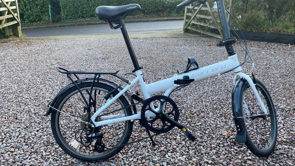 Carrera Transport 8-Gear Folding Bike Lightweight Aluminium