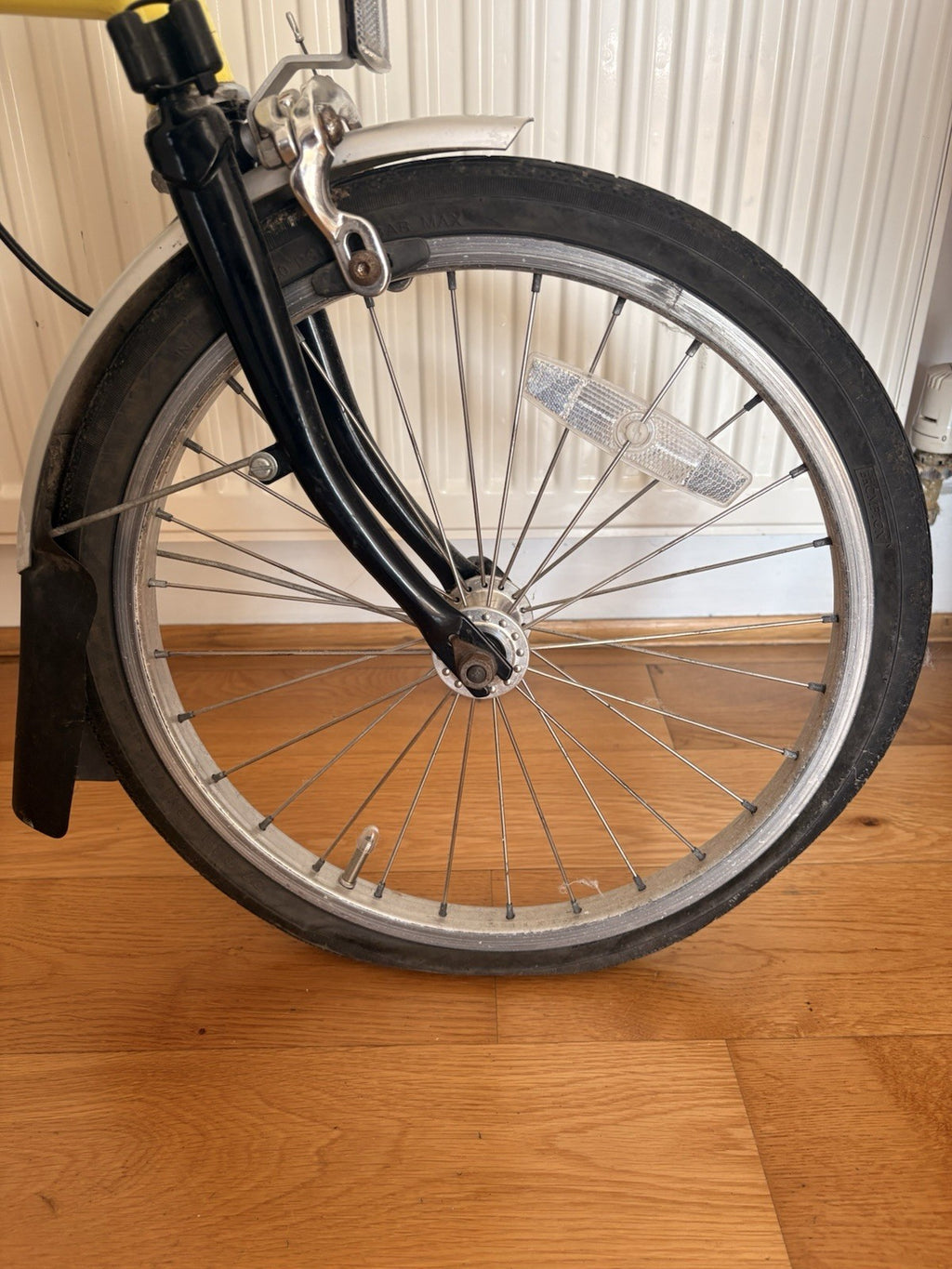 Brompton M3L Folding Bike 2002 Yellow