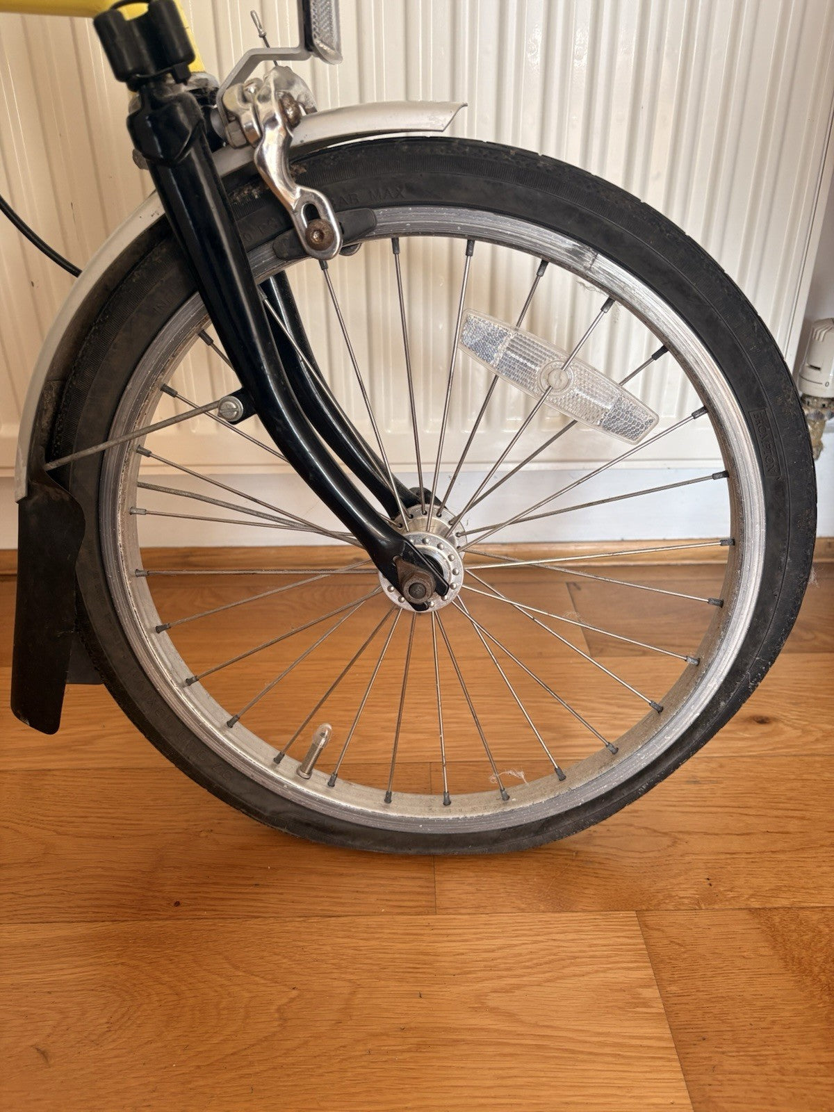 Brompton M3L Folding Bike 2002 Yellow