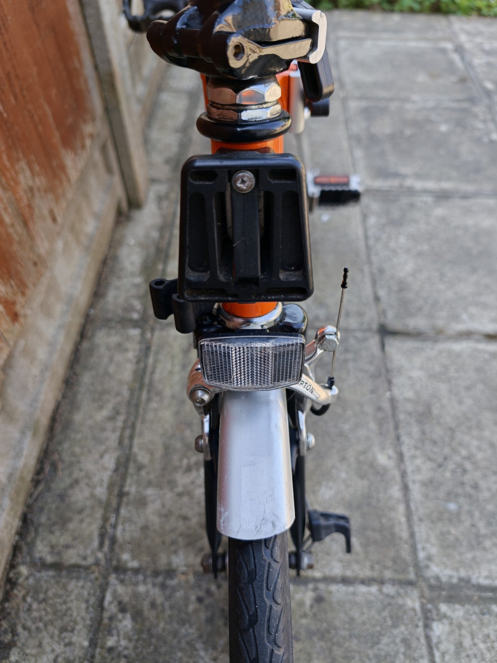 Restored Classic Brompton M3L (2004) Rare Factory Orange & Black -Fully Serviced