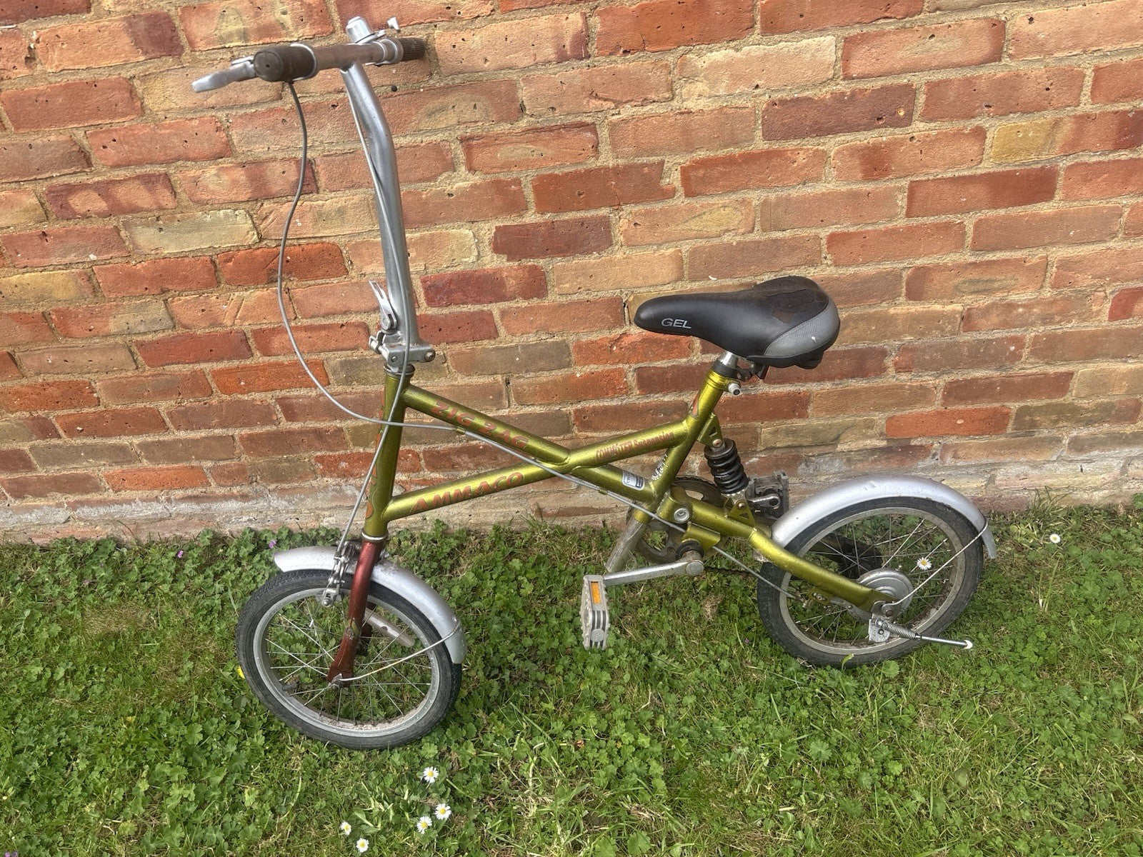 Ammaco Zig Zag Folding Commuter Bike