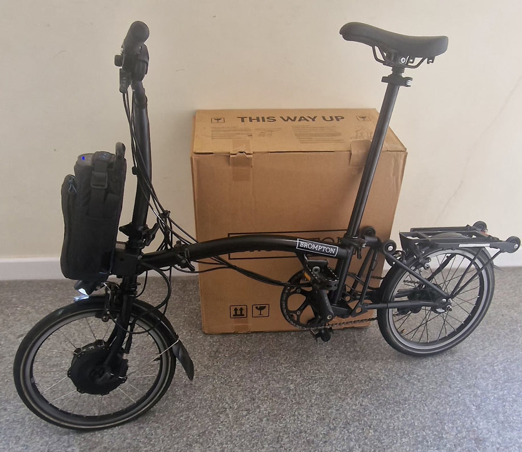 BROMPTON BLACK C Line m6L 6 Spd fold bike Free UK & Low Co$t WORLD📦🛩 🌎