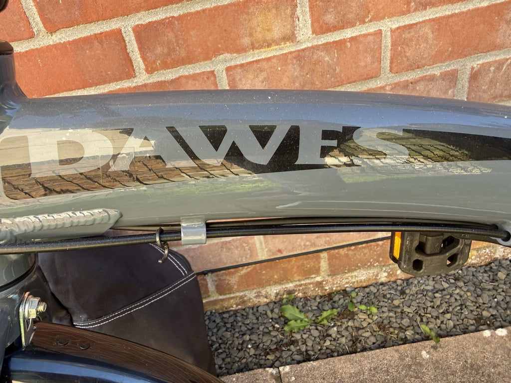 Dawes Jack 20in Folding Bike 6 Speed Grey/Black Rear Rack Mudguards