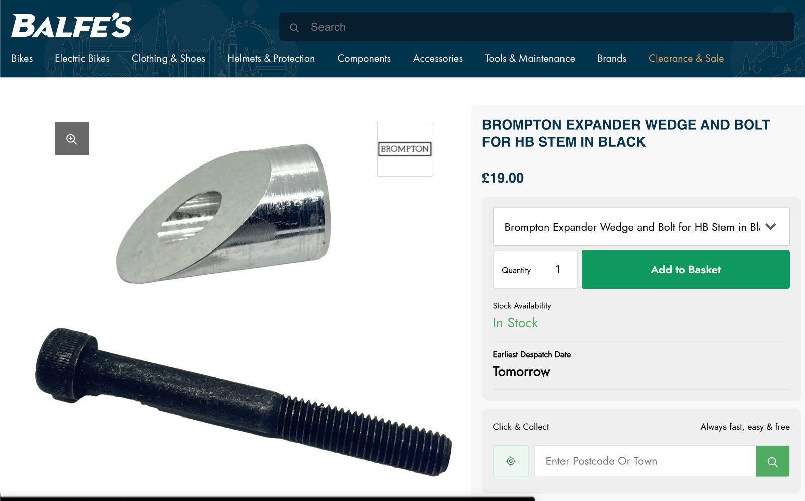 Brompton T line C line A line Stem Bolt Chain Guard Headset Rear Lamp Bracket