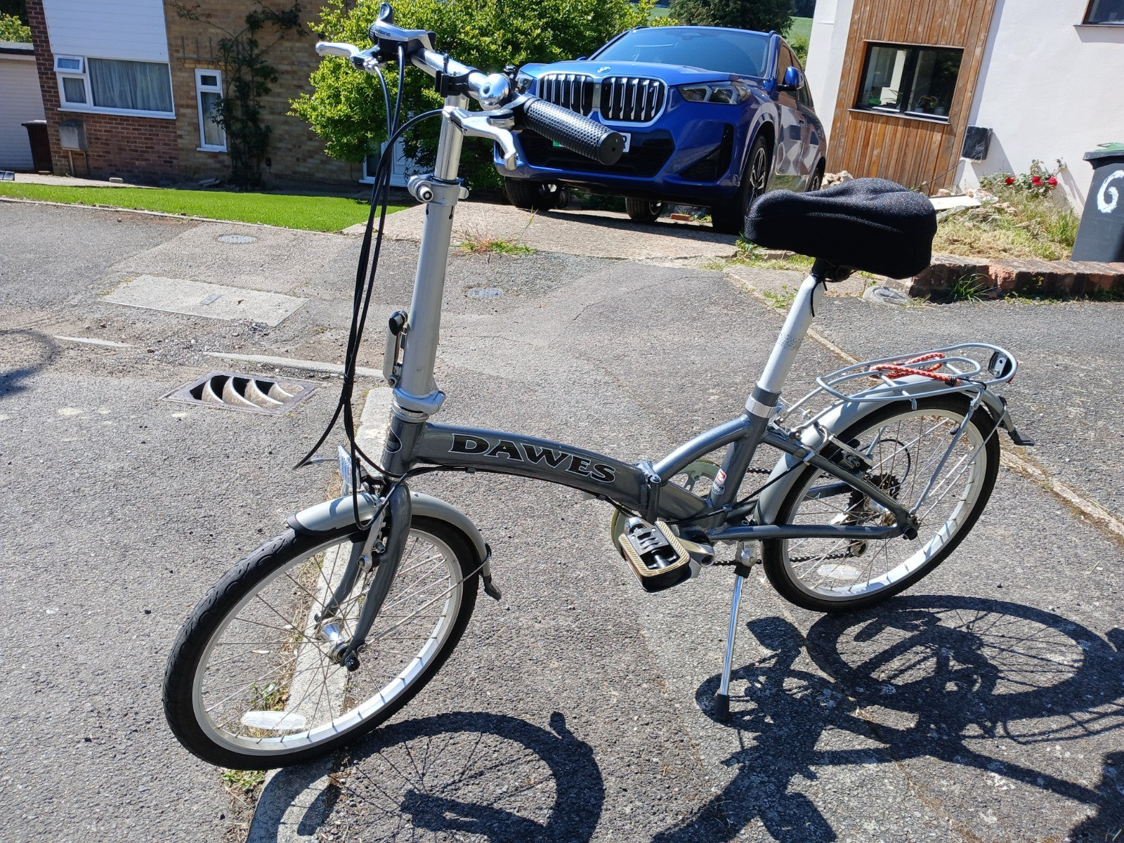dawes alluminium folding pushbikr