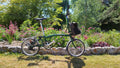 Brompton M6R C line Explore 2022 6 Speed Racing Green + extras Wahoo Elemnt Bolt