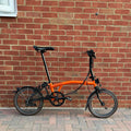 Brompton S6L Superlight Black Edition | Titanium 6-Speed Folding Bicycle