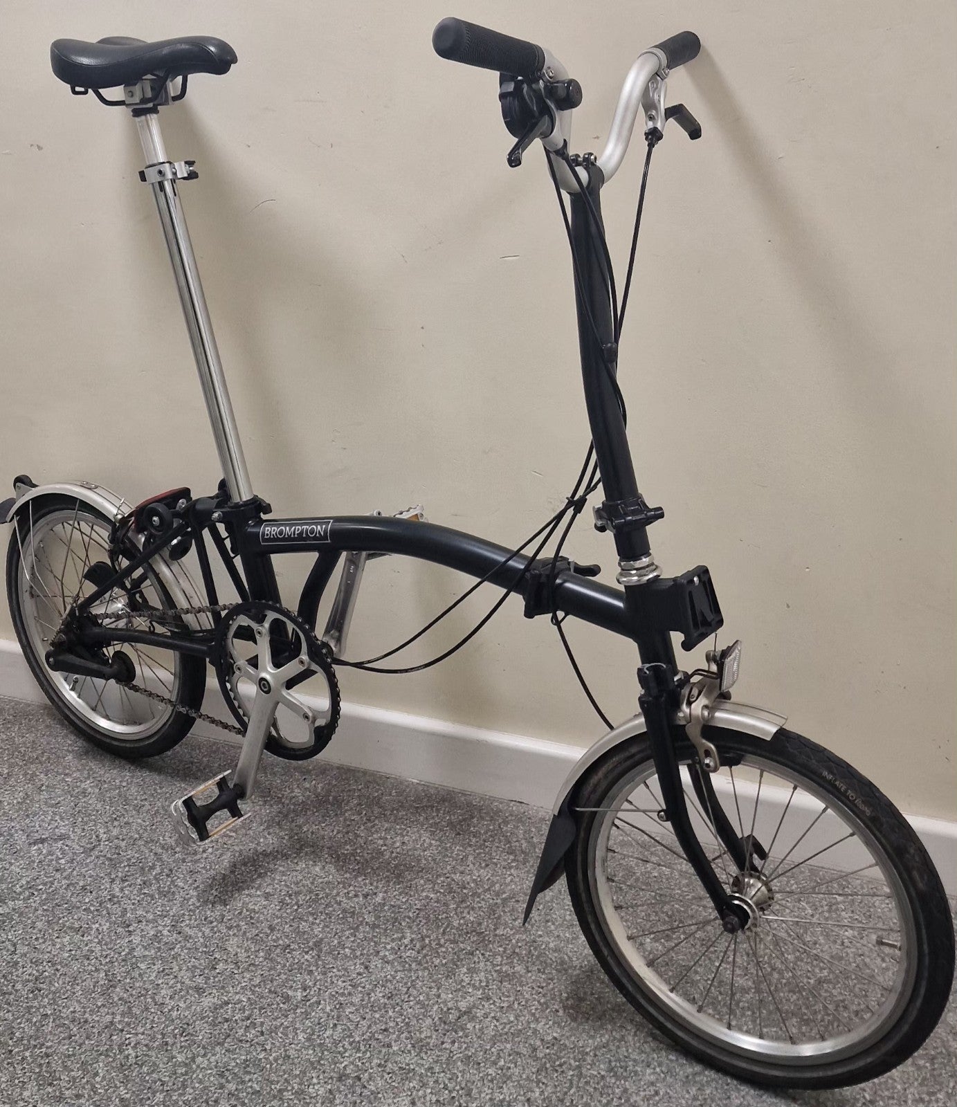 Brompton H3L (C  line)  3 Speed Ext'd Seatpost + FREE UK & low £$ World  Post.