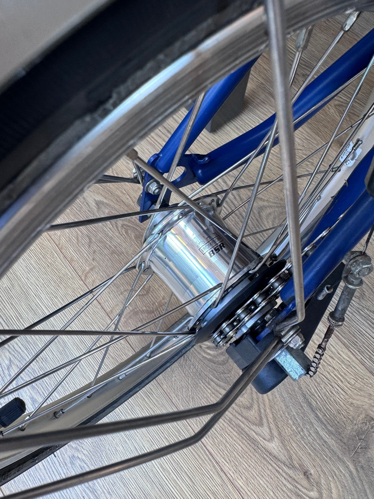 Brompton Folding Bicycle  - Blue - Original Paperwork included - Nice Condition!