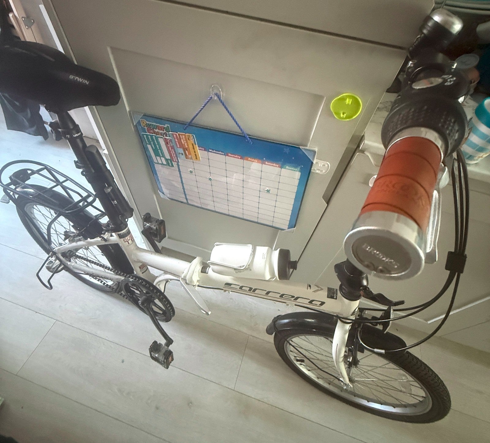 Carrera Transit Folding Bike 20”wheels 3 Speed Shimano, good used condition.