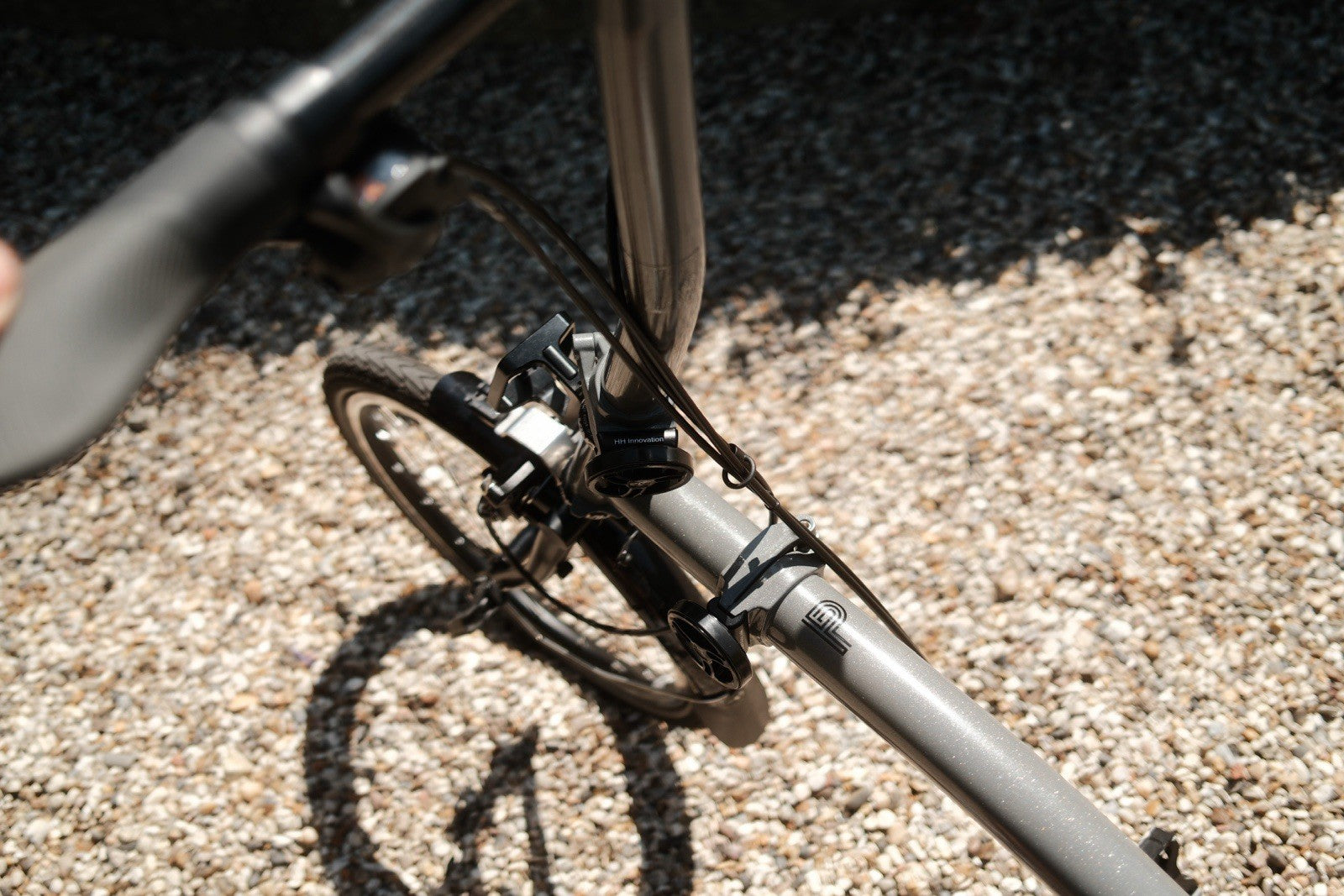 Brompton P Line 4 Speed Storm Grey Low (Upgraded - Chris King Etc)