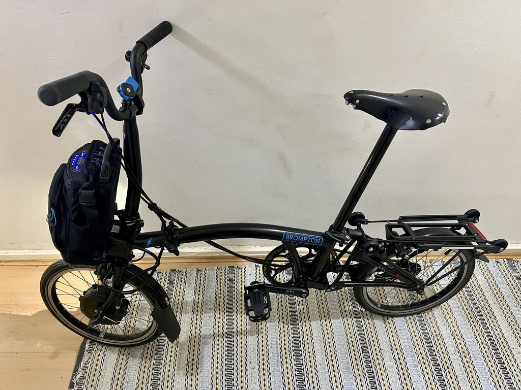 Brompton Folding Bike elctrc Black