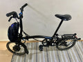 Brompton Folding Bike elctrc Black
