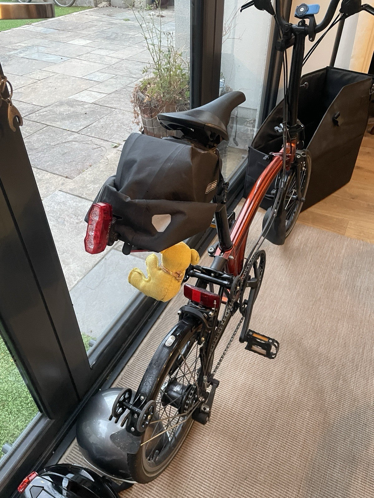Brompton M6L 2021 Black Edition Flame Lacquer - BIKE ONLY