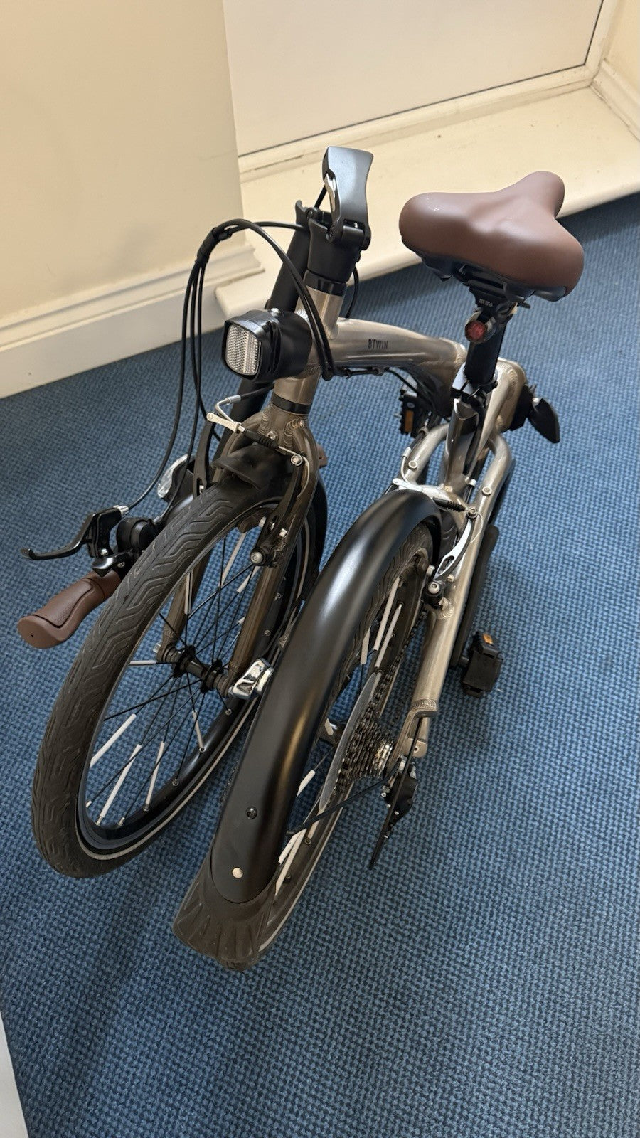 Btwin decathlon Folding Bike 560 - Mint Condition - Lacquered Aluminium