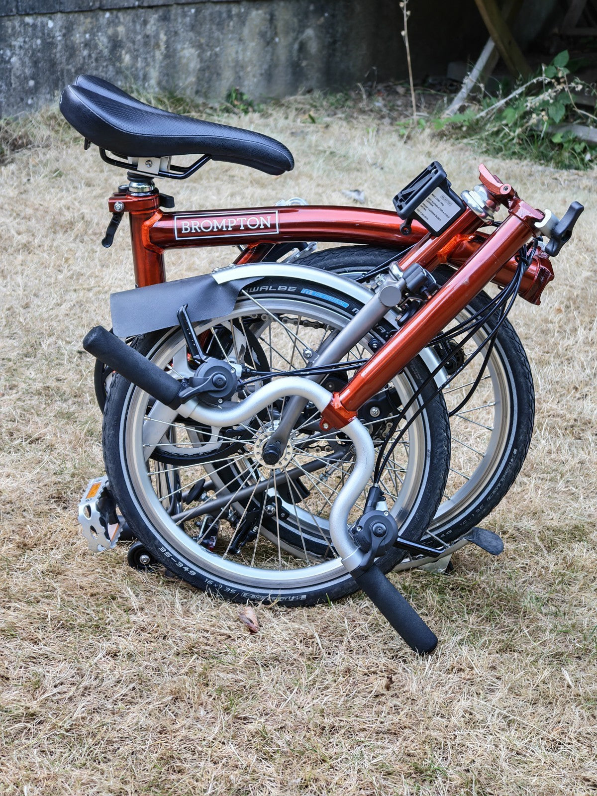 Brompton M6LX (2019) Flame Lacquer Superlight 6 Speed - Mint