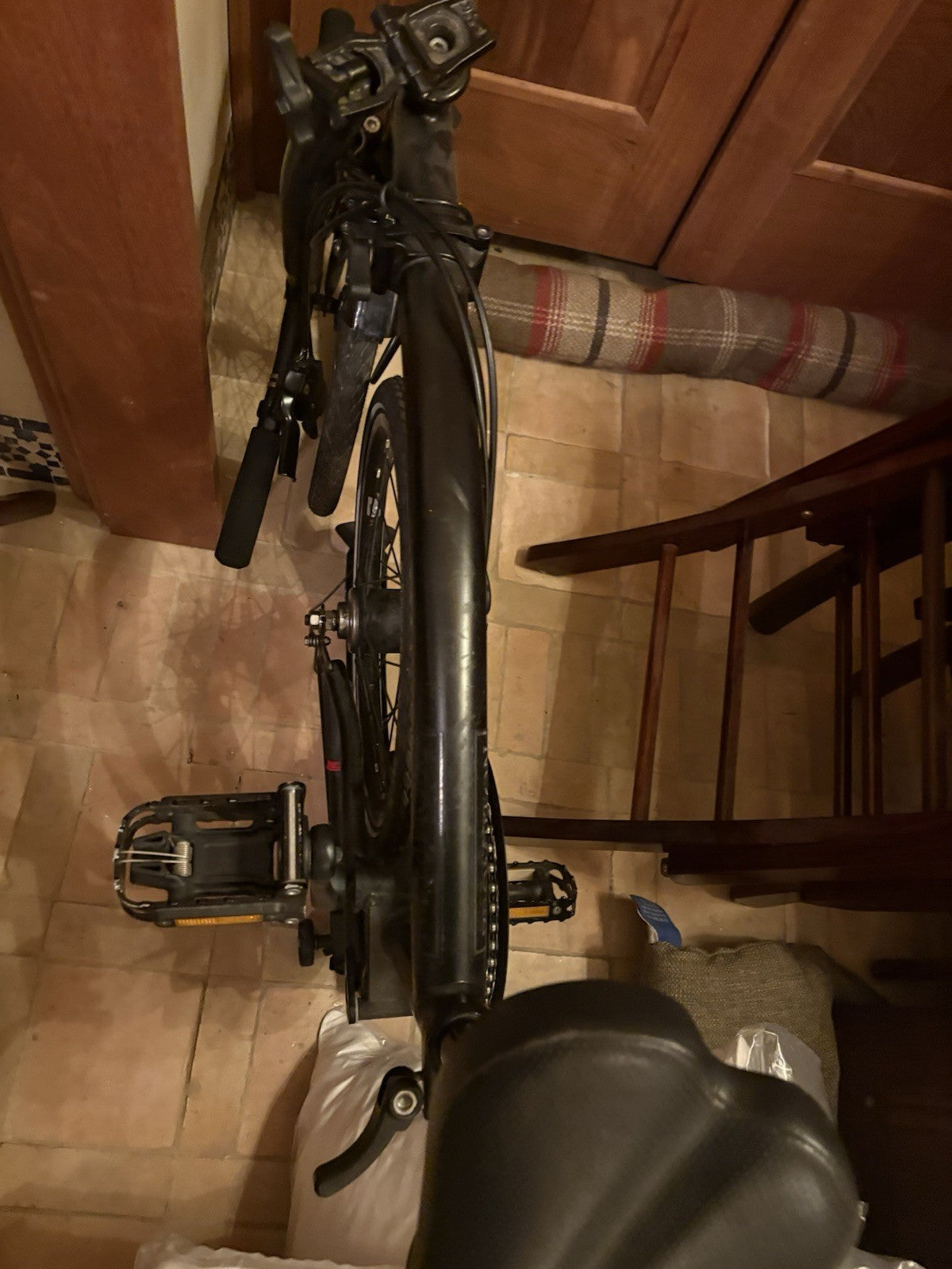 Brompton S2L Folding Bike – 2019 – Black Edition – 2 Speed