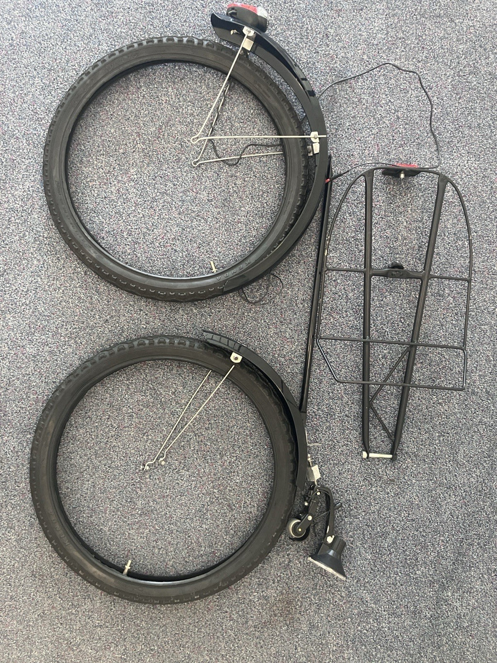 Moulton APB Separable Bike Flat Bar Twist Grip 7 Speed Shifter Full Suspension