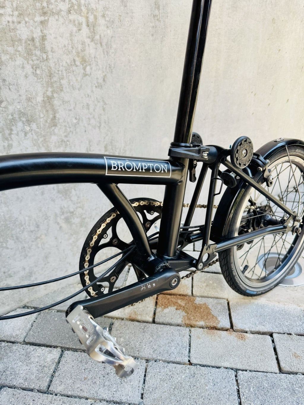 Brompton C Line 2 speed folding bicycle