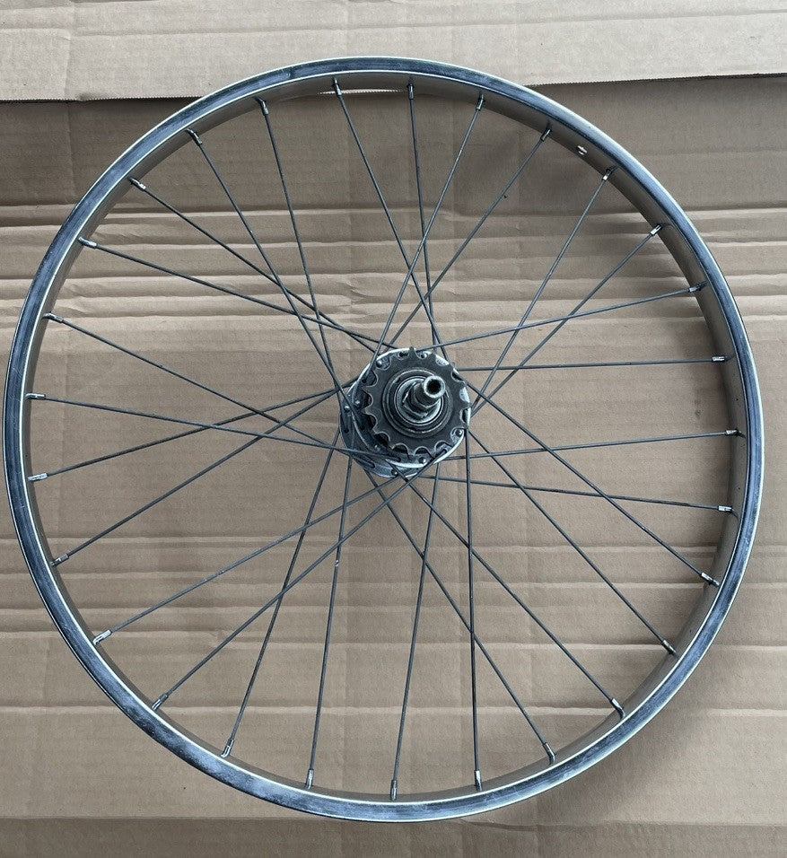 VINTAGE RETRO RALEIGH shopper rear WHEEL 20x 1 3/8th