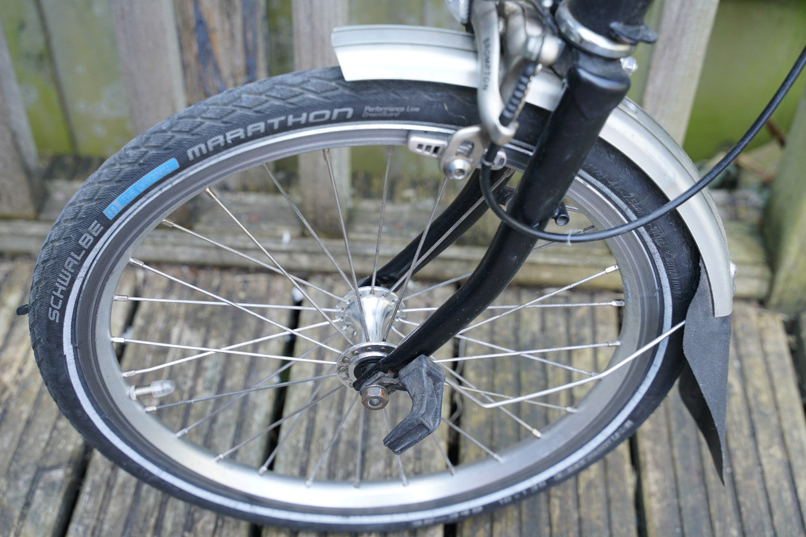 Brompton M3L Folding Bike 3-Speed Black 2016