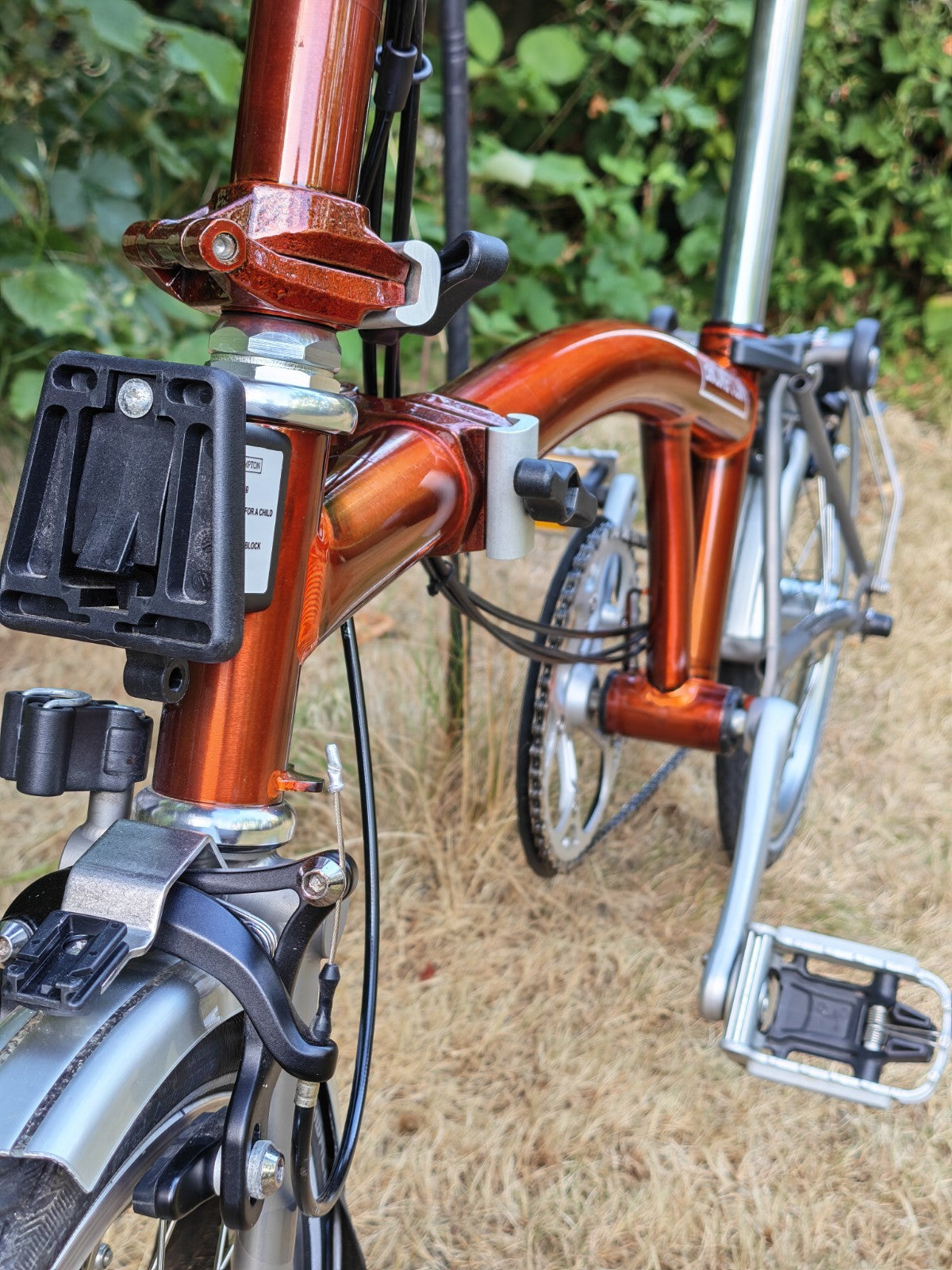 Brompton M6LX (2019) Flame Lacquer Superlight 6 Speed - Mint