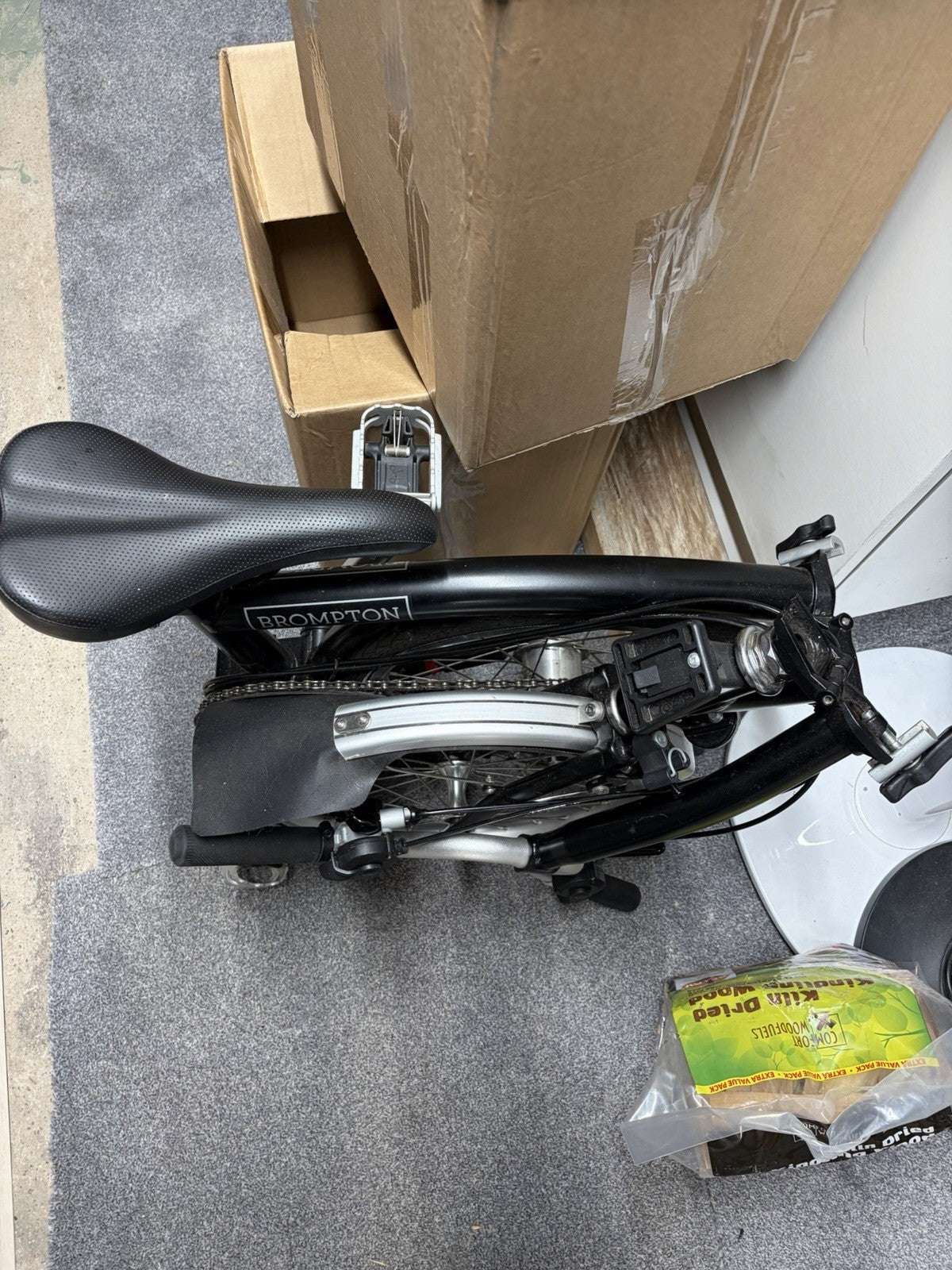 Brompton M6 Folding Bike Black or Blue