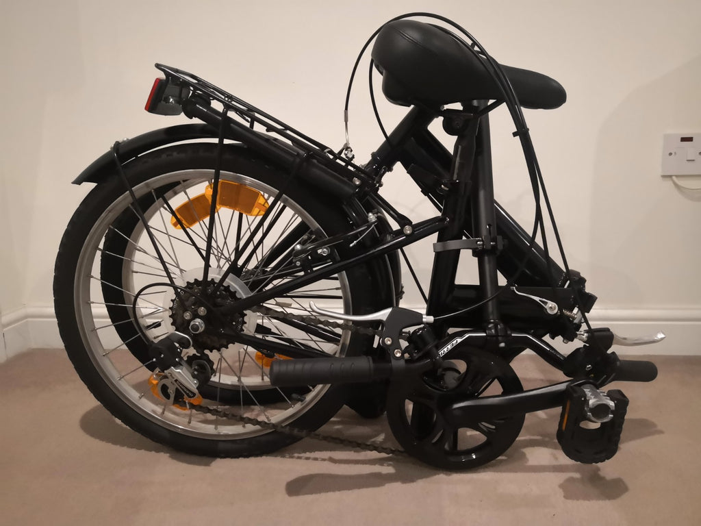 Bike Sport 20 inch folding bike, Shimano 6 Speed, Black in excellent condition